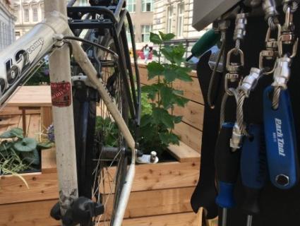 Radreparatur-Workshops